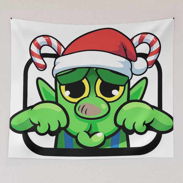 Item preview, Clash Royale Crying Goblin Christmas designed and sold by Drip stamp.