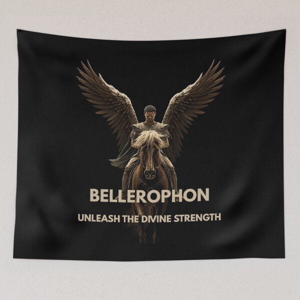 Item preview, Bellerophon — Rider of Pegasus designed and sold by NatureNinja.