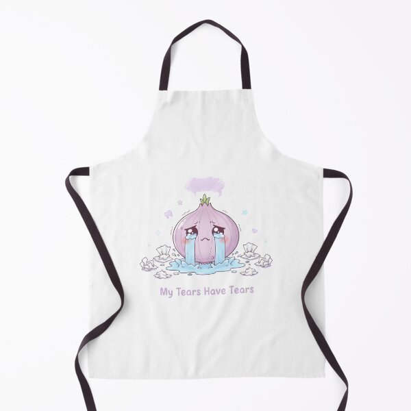 Item preview, Overwhelmed Onion – “My Tears Have Tears” Cute Kawaii Crying Vegetable designed and sold by Snackwear Apparel.