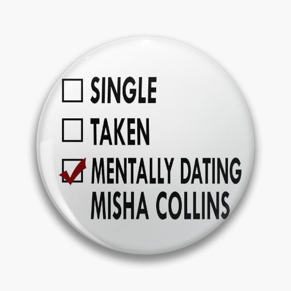 Item preview, Dating Misha Collins Black White designed and sold by Sasya.
