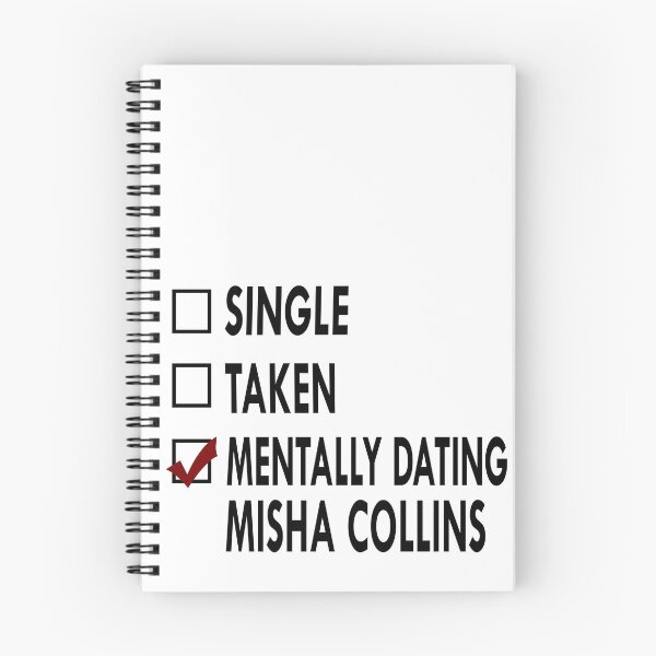 Item preview, Dating Misha Collins Black White designed and sold by Sasya.