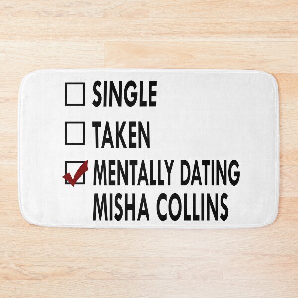 Item preview, Dating Misha Collins Black White designed and sold by Sasya.