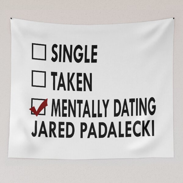 Item preview, Dating Jared Padalecki Black White designed and sold by Sasya.