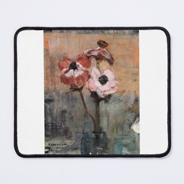 Item preview, Piet Mondrian - Anemones In A Vase designed and sold by meldefiart.
