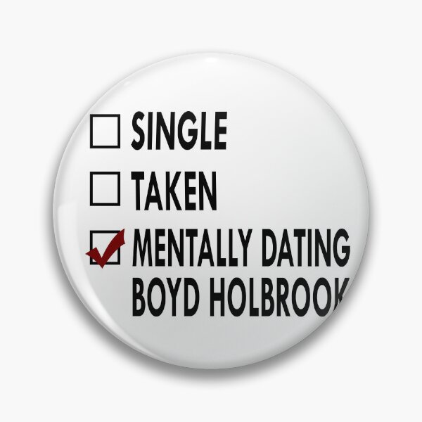 Item preview, Dating Boyd Holbrook Black White designed and sold by Sasya.