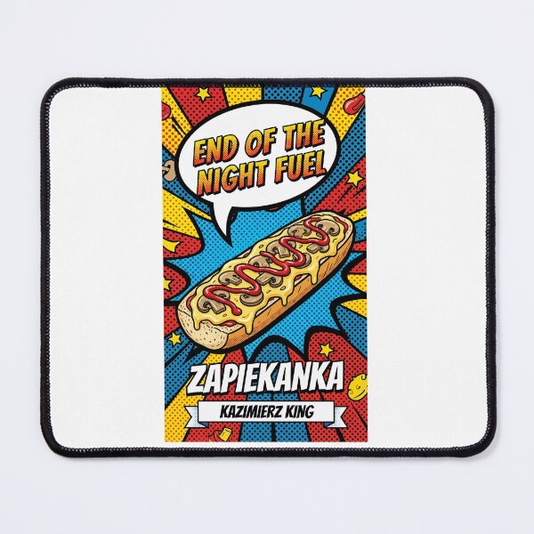 Item preview, Zapiekanka "Kazimierz King" - Polish Street Food Pop Art Poster designed and sold by Digital Dreams Arts.