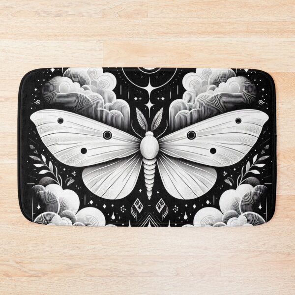 Item preview, Sacred Celestial Luna Moth Moon Sigil designed and sold by BigBlueArt.