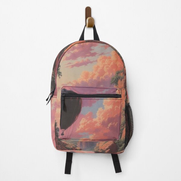 Item preview, Hot air balloon over canyon at sunset designed and sold by Mianku | Für das Leben.