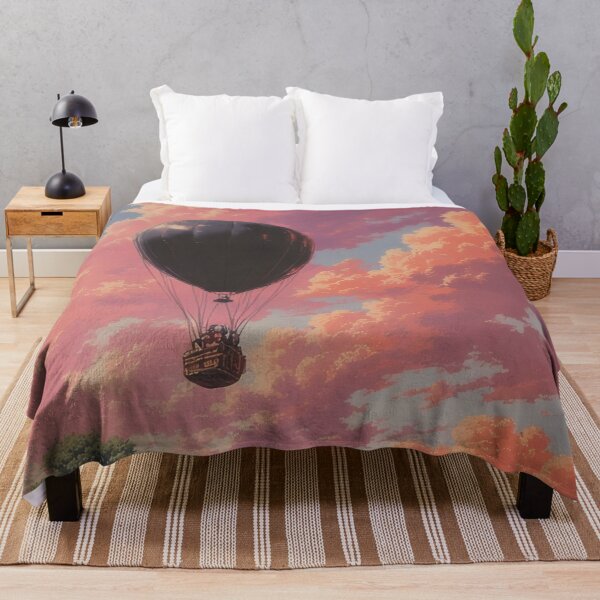 Item preview, Hot air balloon over canyon at sunset designed and sold by Mianku | Für das Leben.