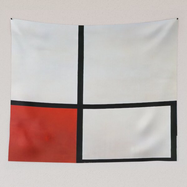 Item preview, Piet Mondrian - Composition N. 1 With Red And Blue designed and sold by meldefiart.