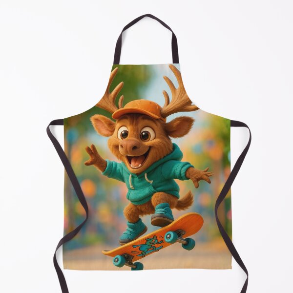 Item preview, Skater Irish Elk Deer designed and sold by Sillytoe.