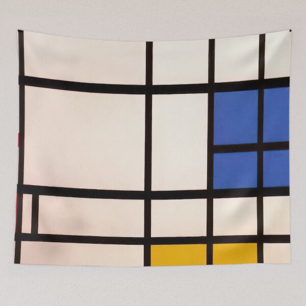 Item preview, Piet Mondrian - Composition N. 11 London With Blue, Red And Yellow designed and sold by meldefiart.