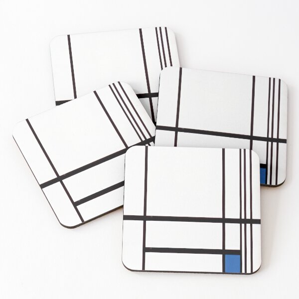 Item preview, Piet Mondrian - Composition With Blue designed and sold by meldefiart.