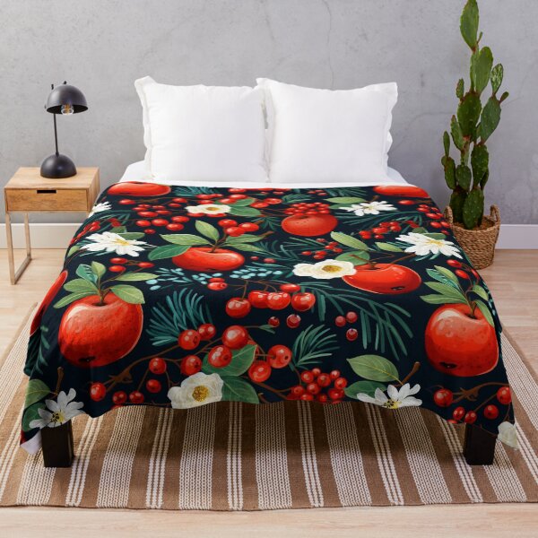 Item preview, Stunning Christmas Apple Berry Flower - Christmas designed and sold by RoyalStarsPatts.