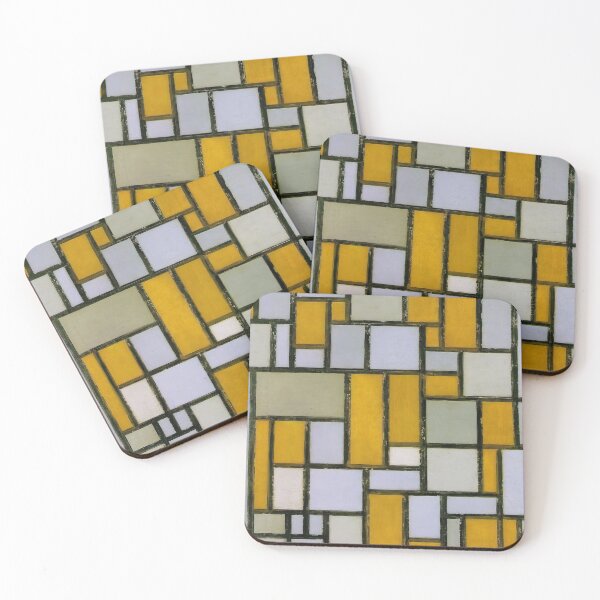 Item preview, Piet Mondrian - Composition With Gray And Light Brown designed and sold by meldefiart.