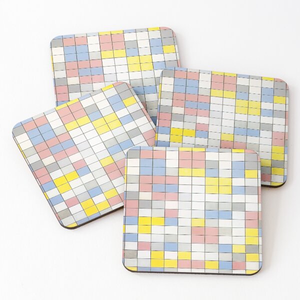 Item preview, Piet Mondrian - Composition With Grid Ix designed and sold by meldefiart.