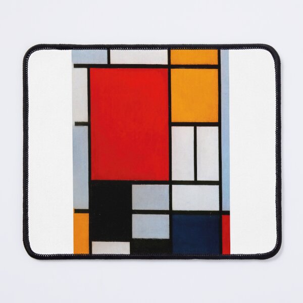 Item preview, Piet Mondrian - Composition With Large Red Plane, Yellow, Black, Gray And Blue designed and sold by meldefiart.