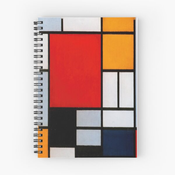 Item preview, Piet Mondrian - Composition With Large Red Plane, Yellow, Black, Gray And Blue designed and sold by meldefiart.