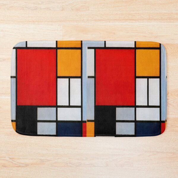 Item preview, Piet Mondrian - Composition With Large Red Plane, Yellow, Black, Gray And Blue designed and sold by meldefiart.