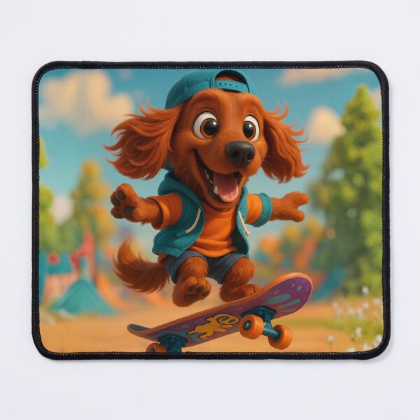 Item preview, Skater Irish Setter designed and sold by Sillytoe.
