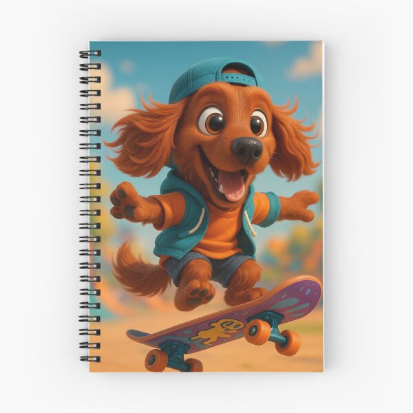 Item preview, Skater Irish Setter designed and sold by Sillytoe.