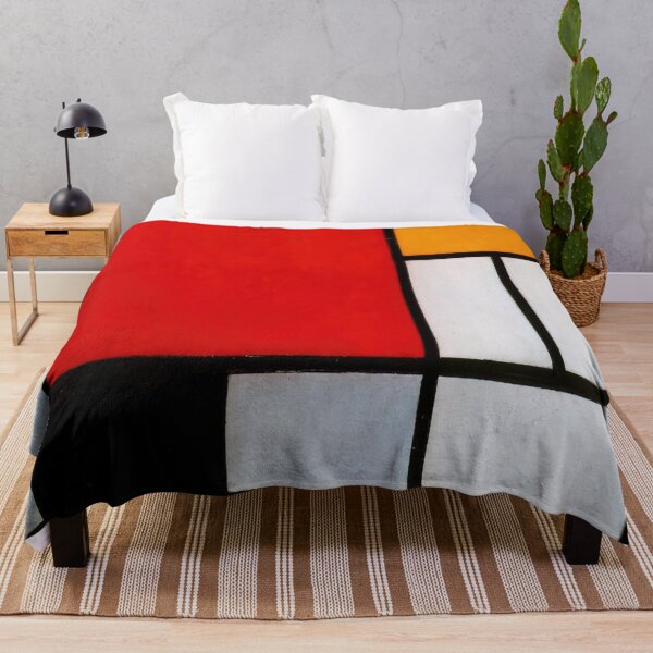 Item preview, Piet Mondrian - Composition With Large Red Plane, Yellow, Black, Gray And Blue designed and sold by meldefiart.