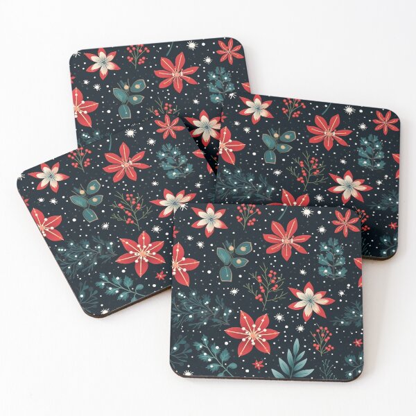 Item preview, Cute Christmas Snowflakes Flower Pattern - Christmas  designed and sold by RoyalStarsPatts.