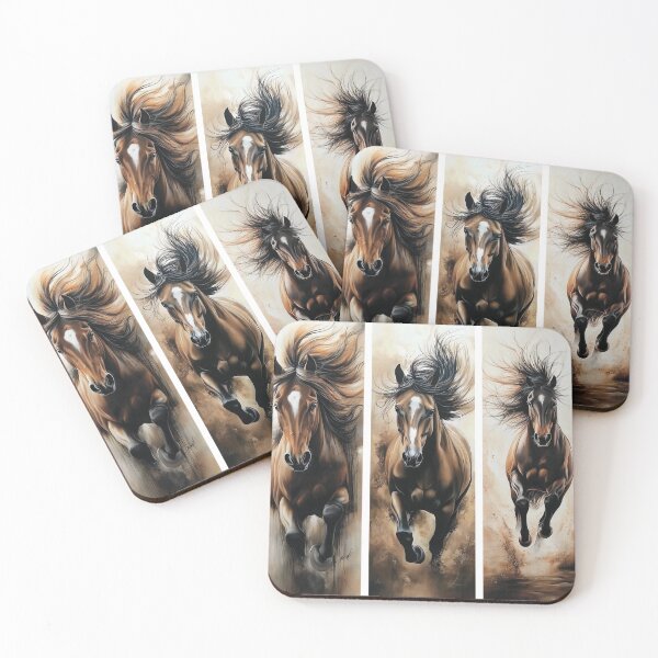 Item preview, Horses galloping. Galloping horse. designed and sold by MagelliShop.