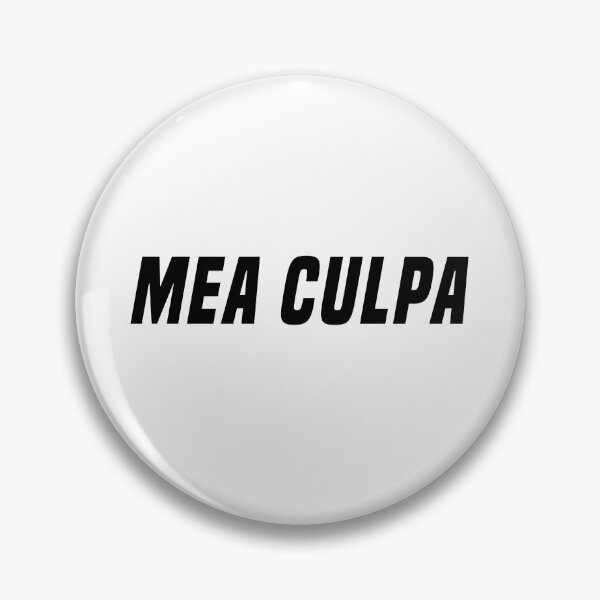 Item preview, Mea Culpa designed and sold by Memes N Lore .