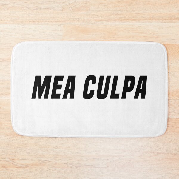 Item preview, Mea Culpa designed and sold by Memes N Lore .