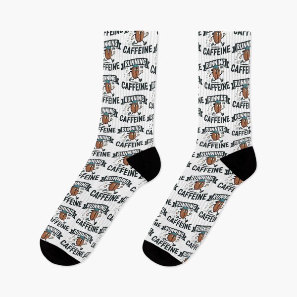 Item preview, Running on Caffeine Coffee Bean Design designed and sold by MonkiFlipp.