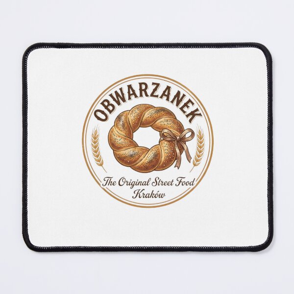 Item preview, Obwarzanek Krakowski - The Original Krakow Bagel Street Food designed and sold by Digital Dreams Arts.