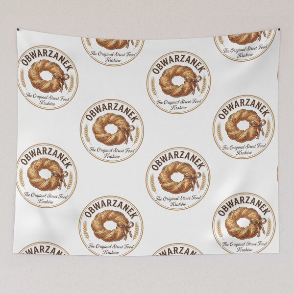 Item preview, Obwarzanek Krakowski - The Original Krakow Bagel Street Food designed and sold by Digital Dreams Arts.