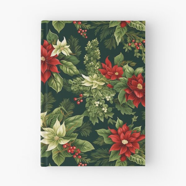 Item preview,  Christmas Berries White Flower Pattern - Christmas  Flower designed and sold by RoyalStarsPatts.
