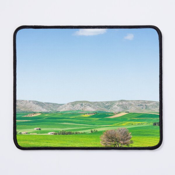 Item preview, Puglia countryside view, olive tree, fields and small clouds, Italy designed and sold by Stefano Orazzini.