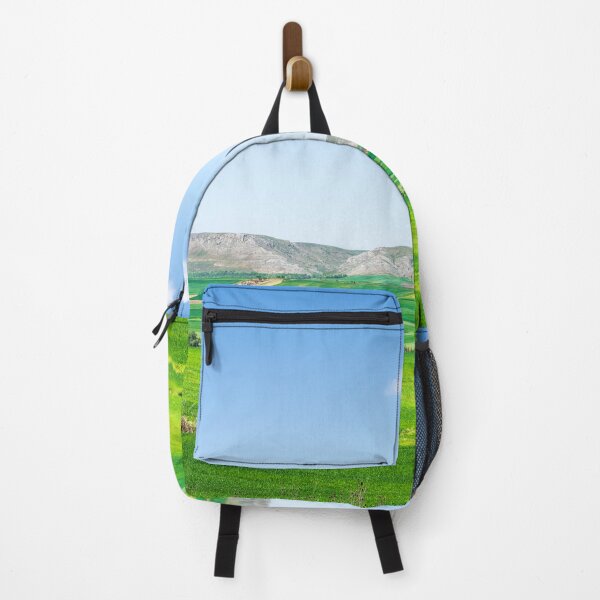 Item preview, Puglia countryside view, olive tree, fields and small clouds, Italy designed and sold by Stefano Orazzini.