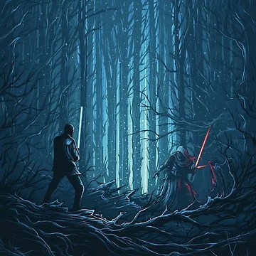 Artwork thumbnail, Forest One by Rozenta