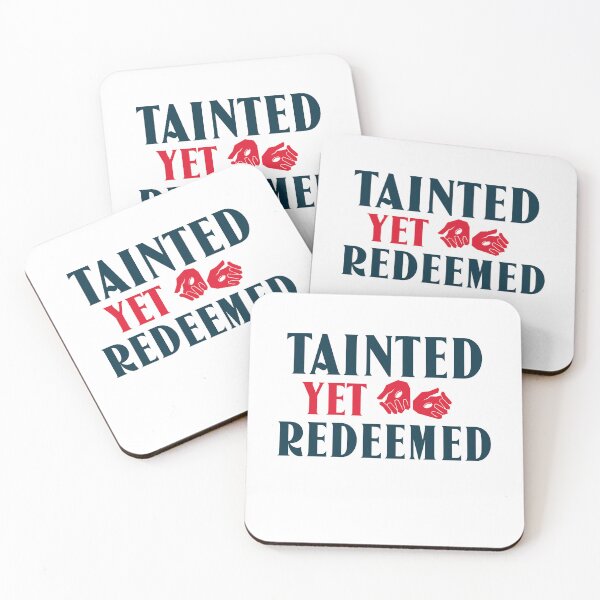 Item preview, Tainted yet Redeemed T-shirt designed and sold by Alles Klarita.