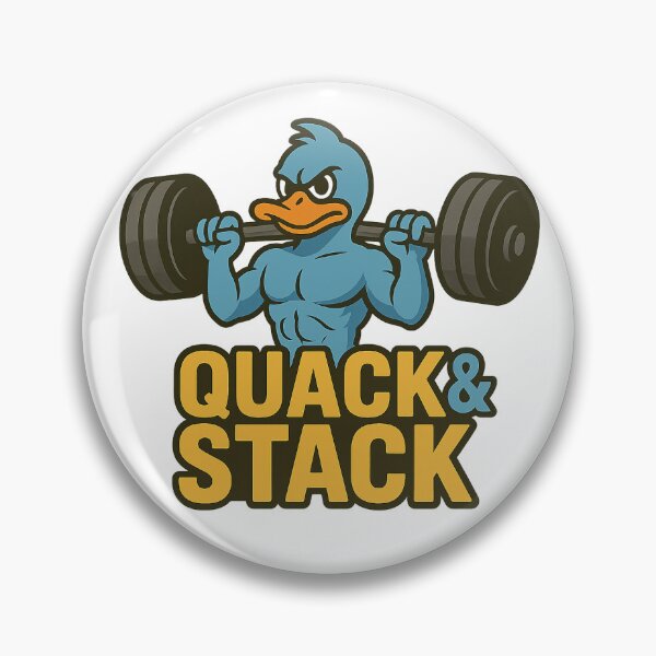 Item preview, Bodybuilder duck designed and sold by HT DU SAINT.