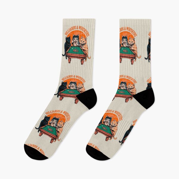 Item preview, Cats Playing Billiards, Fun Retro Design, Vintage designed and sold by OrenjiArtShop.
