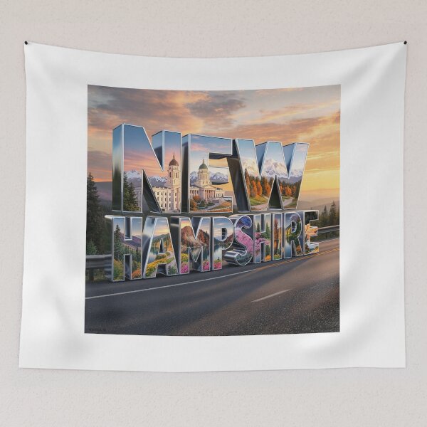 Item preview, New Hampshire State Promotion Print designed and sold by Lichentroupe63.