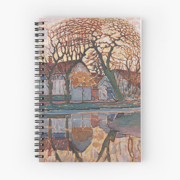 Item preview, Piet Mondrian - Farm Near Duivendrecht (c. 1916).png designed and sold by meldefiart.