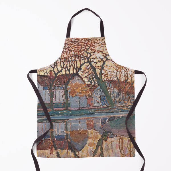 Item preview, Piet Mondrian - Farm Near Duivendrecht (c. 1916).png designed and sold by meldefiart.