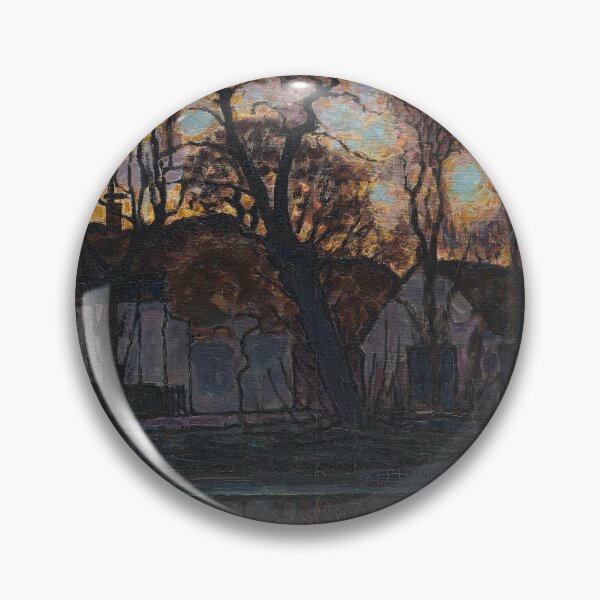 Item preview, Piet Mondrian - Farm Near Duivendrecht, In The Evening designed and sold by meldefiart.