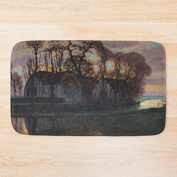 Item preview, Piet Mondrian - Farm Near Duivendrecht, In The Evening designed and sold by meldefiart.