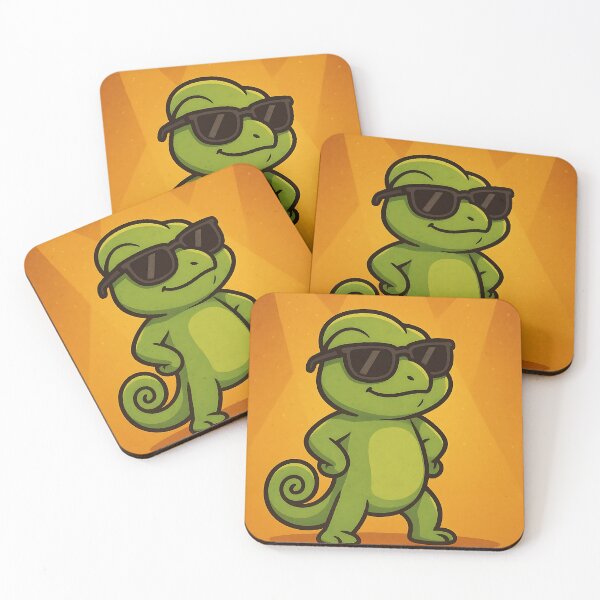 Item preview, Cool Chameleon – Sneaky Sunglasses Style designed and sold by PawsGiggles.