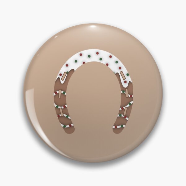 Item preview, Gingerbread Horseshoe designed and sold by Trotting Hooves.