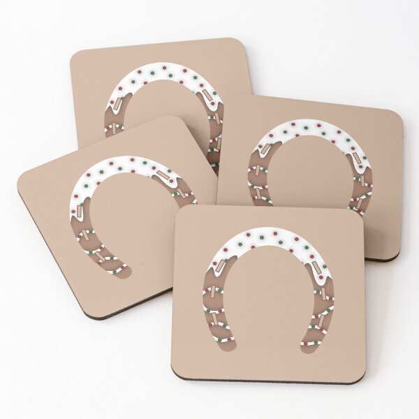 Item preview, Gingerbread Horseshoe designed and sold by Trotting Hooves.