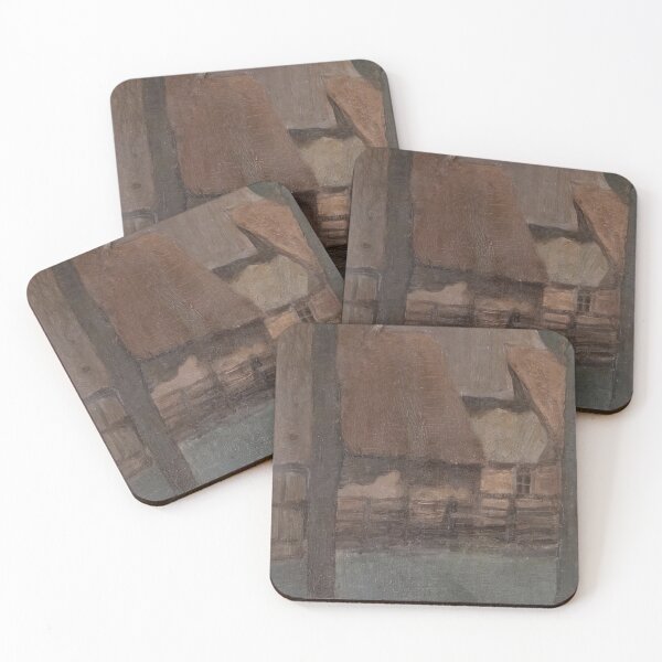 Item preview, Piet Mondrian - Gable Farm With Trees designed and sold by meldefiart.