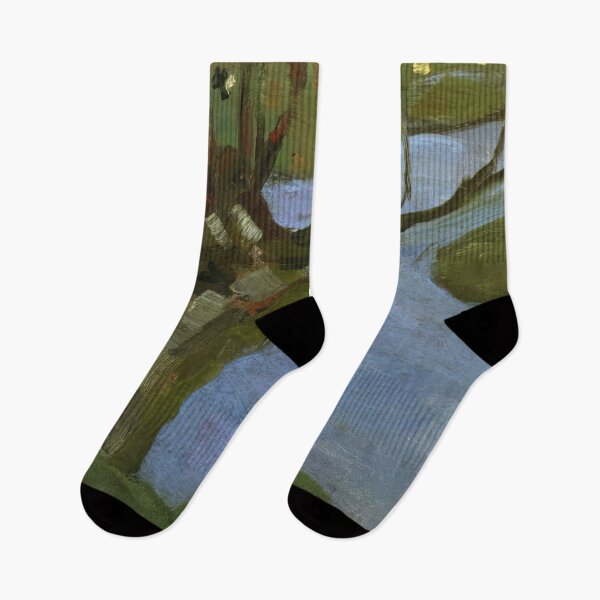 Item preview, Piet Mondrian - Irrigation Ditch With Mature Willow designed and sold by meldefiart.